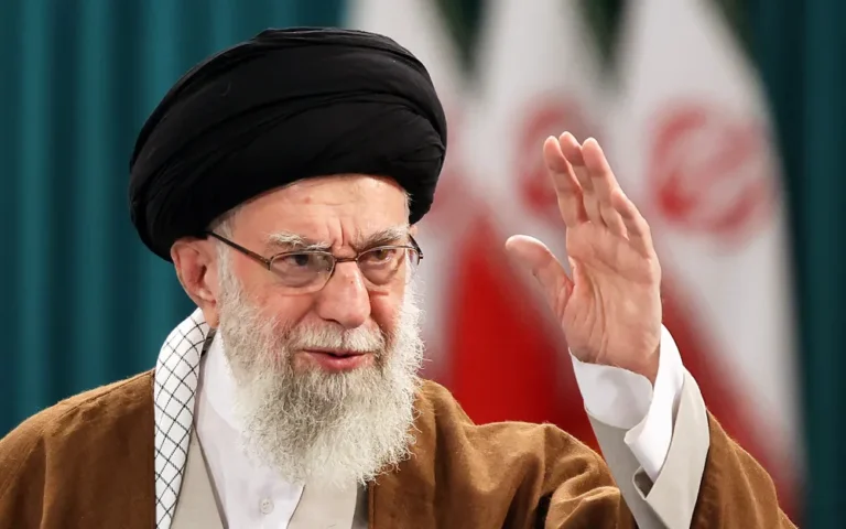 Iran leader says protesters are vandals trying to please Trump
