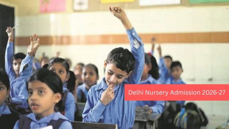 Delhi Schools Out with Points List for Nursery and Entry-Level Admissions
