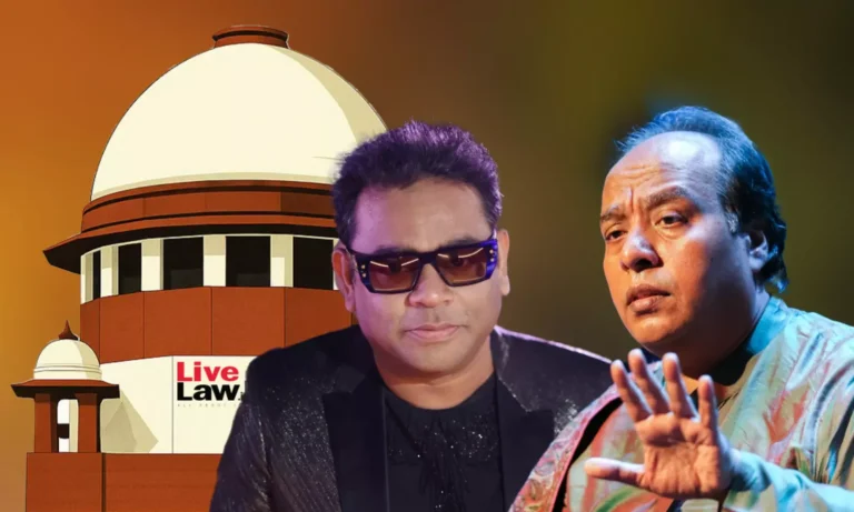A.R. Rahman Told to Respect Jr Dagar Bandhu by Supreme Court