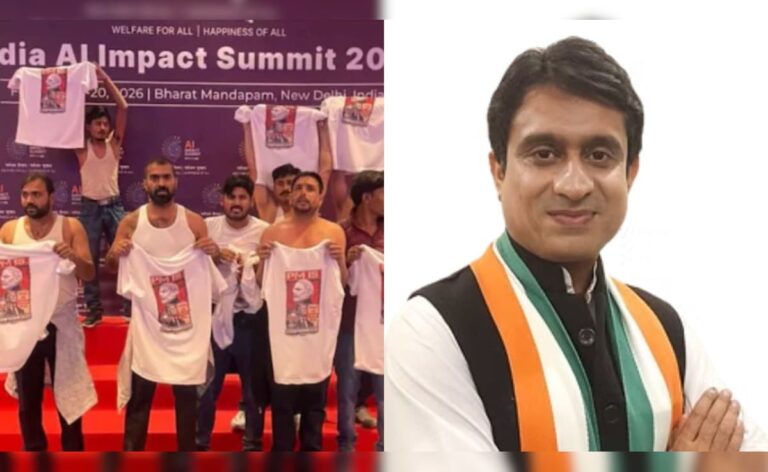 Shirtless Protest at AI Impact Summit Leads to Arrest of Youth Congress Chief