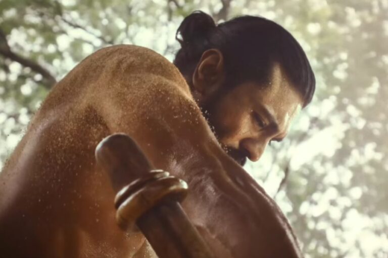 Ram Charan flaunts his chiselled, buffed physique as a wrestler in new teaser