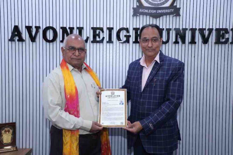 Dr. S.K. Verma Appointed as Registrar of Avonleigh University