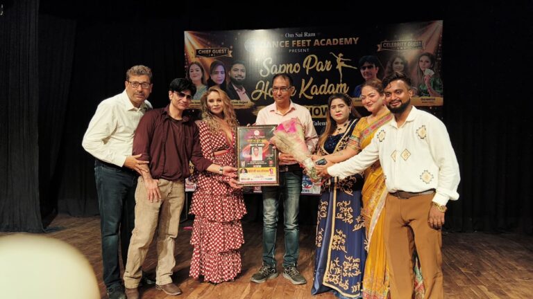 Dance Feet Academy’s “Sapno Par Honge Kadam” Stage Show Concludes Successfully in Delhi.