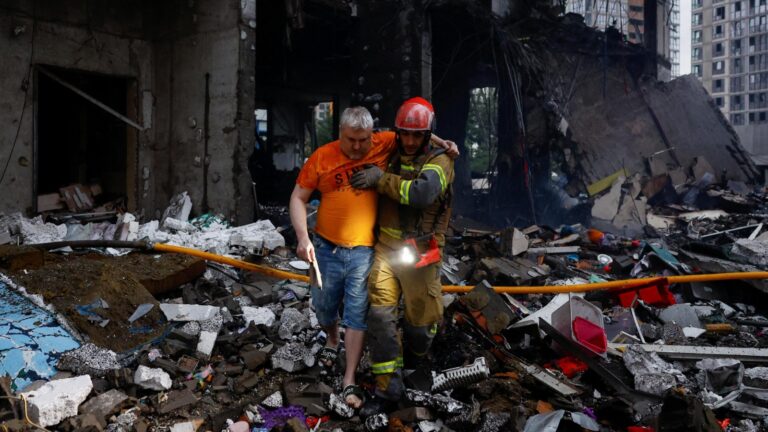 At Least 11 Killed as Russia Launches Second Strike on Kyiv in a Week