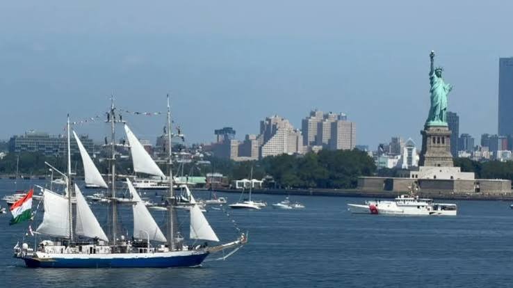 INS Sudarshini Completes Historic US Voyage, Showcases India’s Maritime Legacy at America’s 250th Celebrations