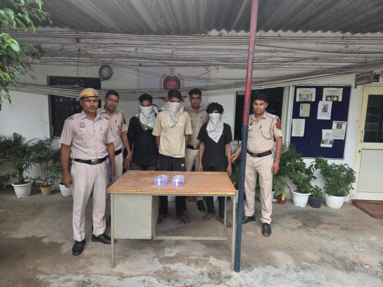 Nihal Vihar Police Solve Robbery Case Within 24 Hours, Three Accused Arrested