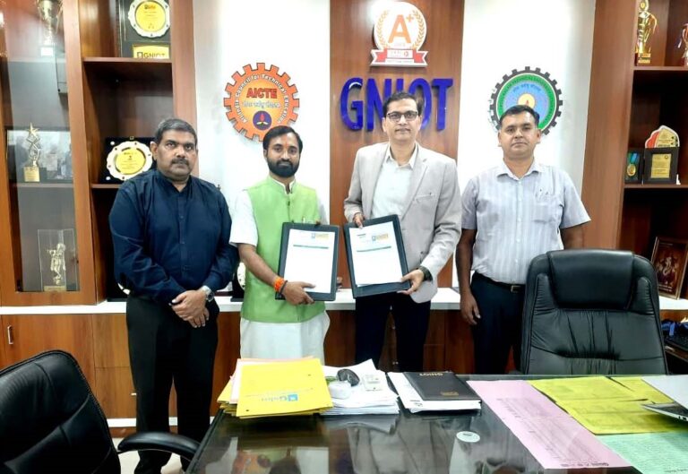 IFEVA–GNIOT Sign MoU to Strengthen EV Education, Research and Industry Collaboration.