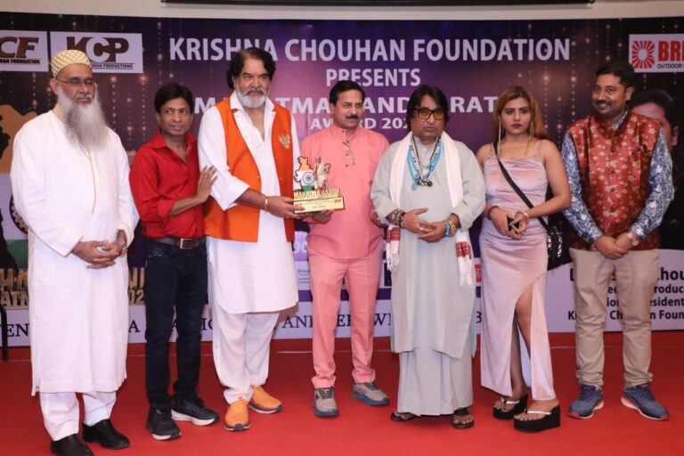 Dr. Krishna Chauhan Organises 6th ‘Mahatma Gandhi Ratna Award 2026’ in Mumbai
