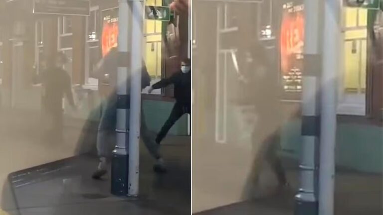 West Sussex Train Station Horror as Youths Allegedly Brandish Machetes in Platform Brawl