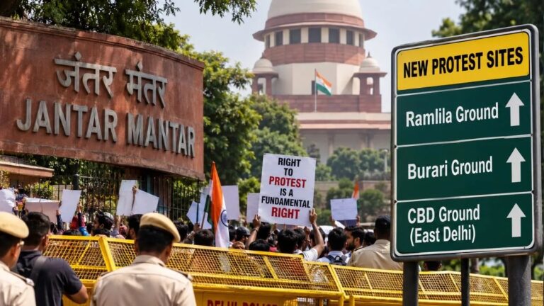 Jantar Mantar Protests: What the Supreme Court Ruled on Blanket Ban in 2018
